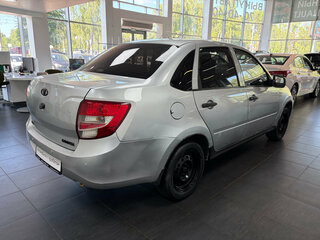 2012 Lada (ВАЗ) Granta I, серебристый, 178000 рублей, вид 4