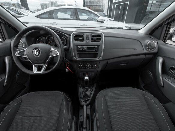 2021 Renault Logan II Рестайлинг, белый, 850000 рублей - вид 7