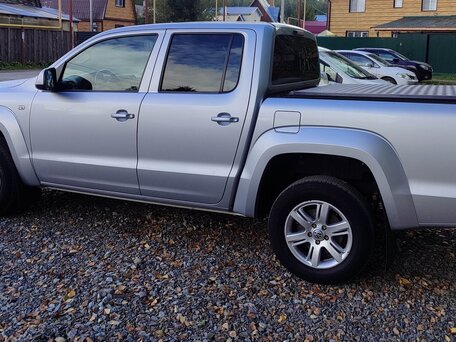 2013 Volkswagen Amarok I, серебристый, 1950000 рублей, вид 4