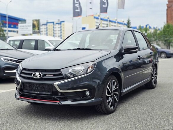 2026 Lada (ВАЗ) Granta Sport I Рестайлинг, серый, 1607000 рублей - вид 8