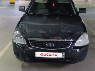 2012 Lada (ВАЗ) Priora I, чёрный, 170000 рублей, вид 1
