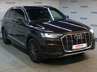 2022 Audi Q7 45 TDI II (4M) Рестайлинг, коричневый, 7860880 рублей, вид 2
