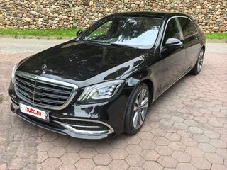 2018 Mercedes-Benz Maybach S-Класс 450 I (X222) Рестайлинг, чёрный, 5950000 рублей, вид 2
