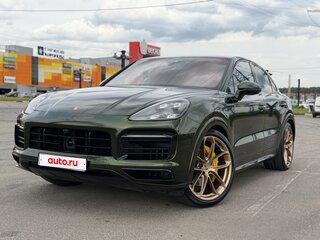 2021 Porsche Cayenne E-Hybrid Coupé III, зелёный, 11499000 рублей, вид 3
