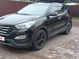 2014 Hyundai Santa Fe III, чёрный, 1950000 рублей, вид 1