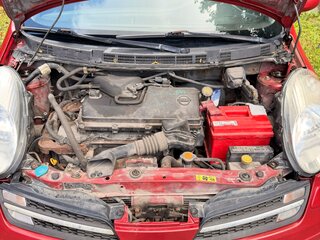 2006 Nissan Micra III (K12), красный, 300000 рублей, вид 3