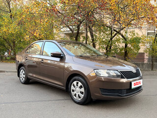 2017 Skoda Rapid I Рестайлинг, коричневый, 1320000 рублей, вид 2
