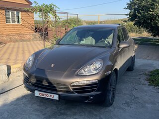 2012 Porsche Cayenne Diesel II (958), коричневый, 3500000 рублей, вид 2