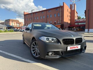 2013 BMW 5 серии 528i xDrive VI (F10/F11/F07) Рестайлинг, чёрный, 2200000 рублей, вид 1