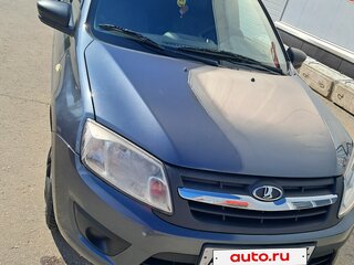 2018 Lada (ВАЗ) Granta I, серый, 630000 рублей, вид 2