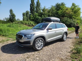 2022 Skoda Kodiaq I Рестайлинг, коричневый, 3750000 рублей, вид 1