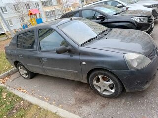 2007 Renault Symbol I Рестайлинг 2, серый, 400000 рублей, вид 2