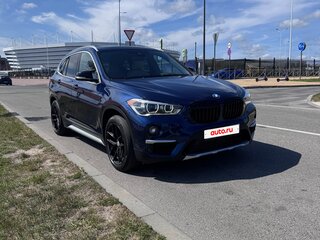 2018 BMW X1 25i xDrive II (F48), синий, 2600000 рублей, вид 3