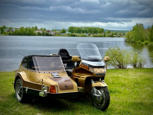 1991 Honda GL 1500 Gold Wing, золотистый - вид 1