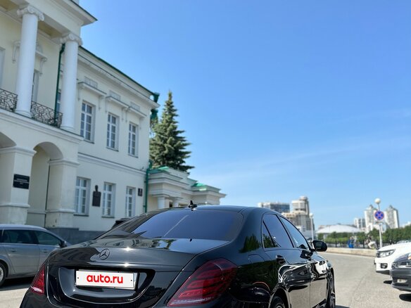 2015 Mercedes-Benz S-Класс 500 Long VI (W222, C217), чёрный, 2600000 рублей - вид 5