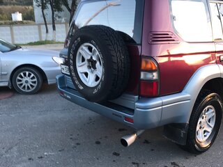 1996 Toyota Land Cruiser Prado 90 Series, красный, 1595000 рублей, вид 4
