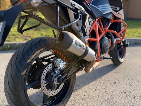2012 KTM 690 Duke, белый, 425000 рублей, вид 3