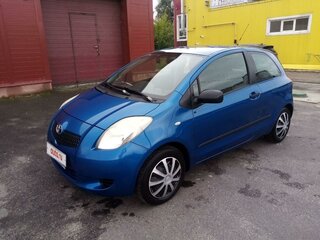 2007 Toyota Yaris II, синий, 430000 рублей, вид 2