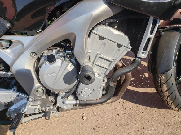 2005 Yamaha FZ6, чёрный, 555000 рублей - вид 7