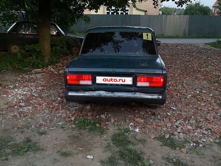 2001 Lada (ВАЗ) 2107, зелёный, 80000 рублей, вид 4