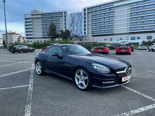 2014 Mercedes-Benz SLK-Класс 350 III (R172), синий, 4490000 рублей, вид 5