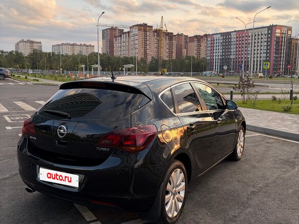 2011 Opel Astra J, чёрный - вид 7