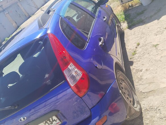 2011 Lada (ВАЗ) Kalina I, синий, 350000 рублей - вид 15