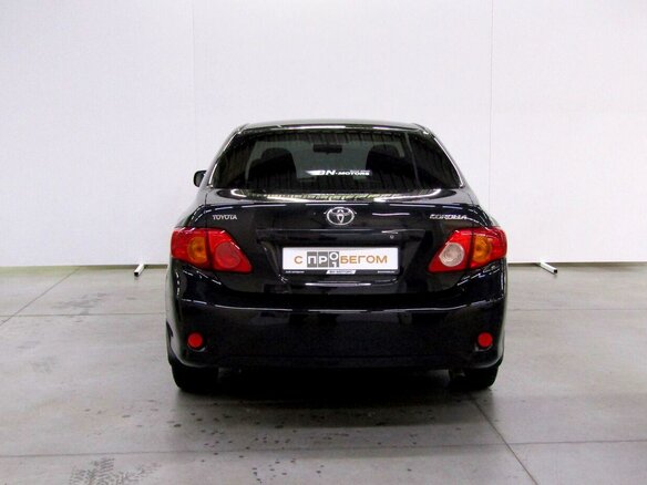 2008 Toyota Corolla AMT X (E140, E150), чёрный - вид 3