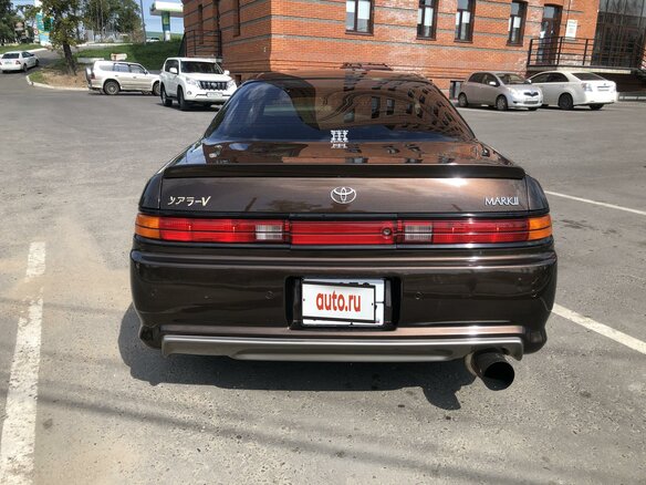 1995 Toyota Mark II VII (X90), коричневый, 2555552 рублей - вид 7