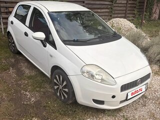 2008 Fiat Punto III Grande Punto, белый, 600000 рублей, вид 4