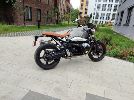 2016 BMW R Nine T Scrambler, серый, 930000 рублей, вид 5
