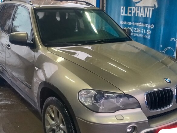 2010 BMW X5 35i II (E70) Рестайлинг, бежевый, 1500000 рублей - вид 5