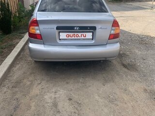 2008 Hyundai Accent ТагАЗ II, серебристый, 340000 рублей, вид 4