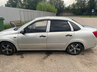 2012 Lada (ВАЗ) Granta I, серебристый, 350000 рублей, вид 5