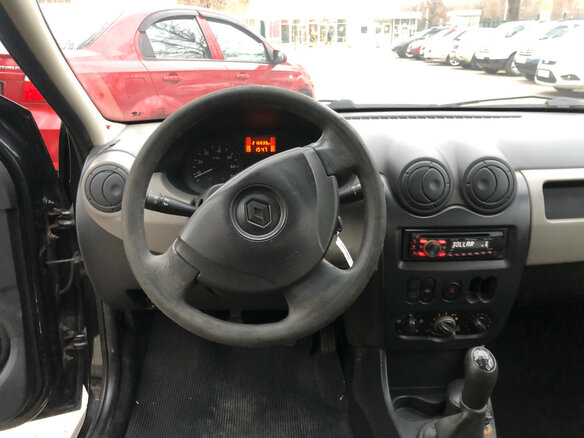 2010 Renault Logan I Рестайлинг, чёрный - вид 15