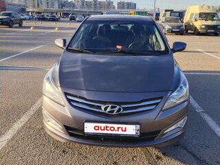 2014 Hyundai Solaris I Рестайлинг, серый, 1100000 рублей, вид 3