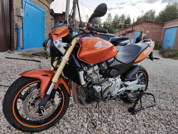 2006 Honda CB 600F Hornet, оранжевый - вид 3