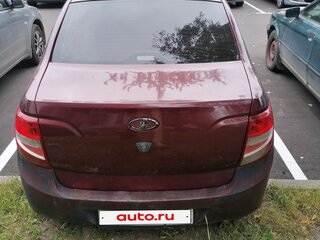 2012 Lada (ВАЗ) Granta I, серебристый, 210000 рублей, вид 4