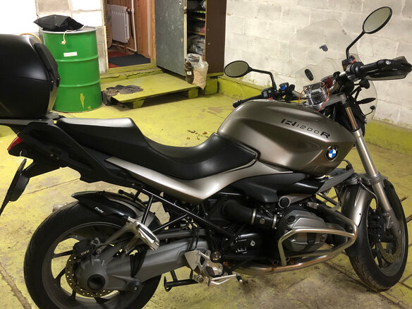 2013 BMW R 1200 R, бежевый, 900000 рублей - вид 6
