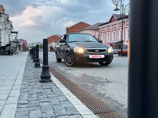 2015 Lada (ВАЗ) Priora I Рестайлинг, чёрный, 670000 рублей, вид 2