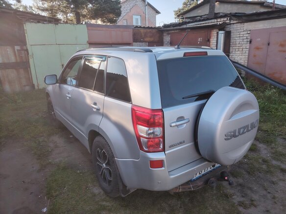 2008 Suzuki Grand Vitara II Рестайлинг, серебристый, 1250000 рублей - вид 5