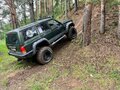 1997 Jeep Cherokee II (XJ) Рестайлинг, зелёный - вид 6