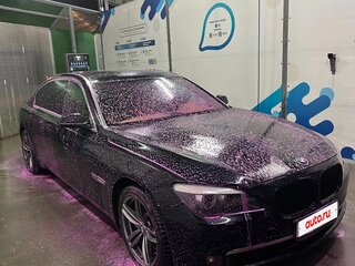 2010 BMW 7 серии 750i xDrive V (F01/F02/F04), чёрный, 1150000 рублей, вид 2
