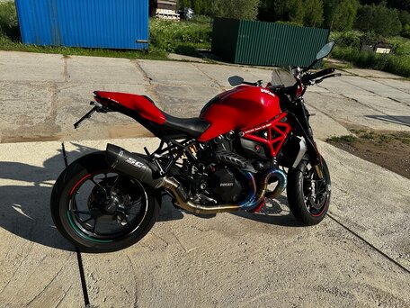 2016 Ducati Monster 1200, красный, 950000 рублей, вид 3