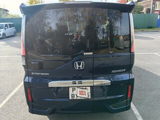 2017 Honda Stepwgn V Рестайлинг, синий, 2499000 рублей, вид 3