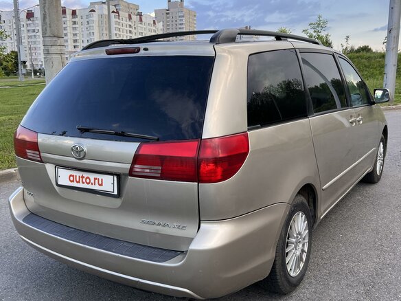 2005 Toyota Sienna II Рестайлинг, бежевый, 990000 рублей - вид 5