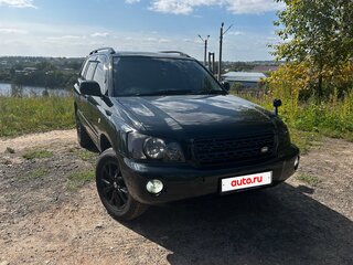 2002 Toyota Kluger I (XU20), чёрный, 1150000 рублей, вид 2