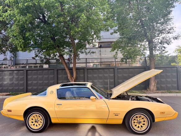 1980 Pontiac Firebird II, жёлтый