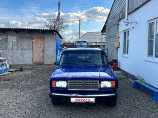 2002 Lada (ВАЗ) 2107, синий, 130000 рублей, вид 3