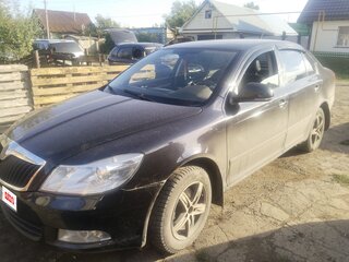 2013 Skoda Octavia II (A5) Рестайлинг, чёрный, 438000 рублей, вид 1
